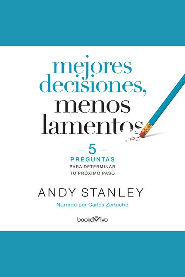 Mejores decisiones menos lamentos - cover