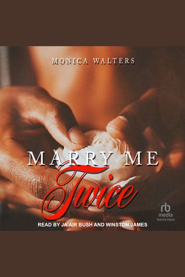 Marry Me Twice - cover