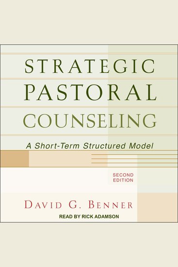 Strategic Pastoral Counseling - A Short-Term Structured Model 2nd Edition - cover