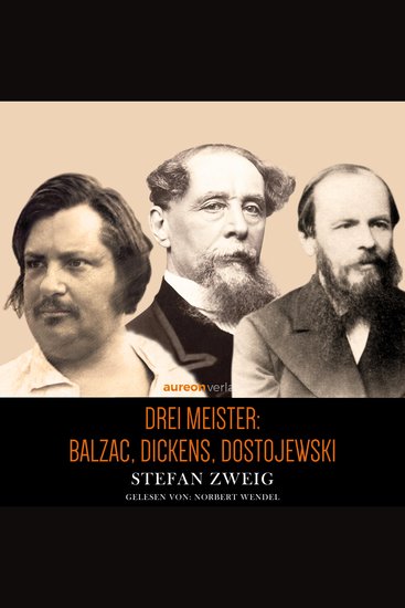 Drei Meister - Balzac Dickens Dostojewski - cover