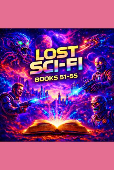 Lost Sci-Fi Books 51 thru 55 - Immortality Martians and Men Who Play God—Five Forgotten Sci-Fi Thrillers - cover