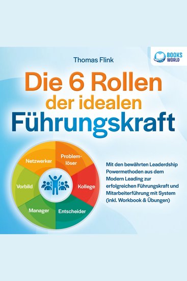 Die 6 Rollen der idealen Führungskraft: Mit den bewährten Leaderdship Powermethoden aus dem Modern Leading zur erfolgreichen Führungskraft und Mitarbeiterführung mit System (inkl Workbook & Übungen) - cover