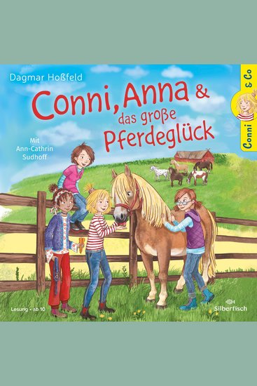 Conni & Co 18: Conni Anna und das große Pferdeglück - cover