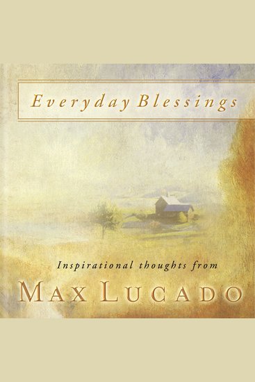 Everyday Blessings - 365 Days of Inspirational Thoughts (A Devotional) - cover