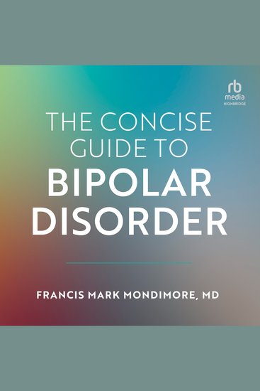 The Concise Guide to Bipolar Disorder - cover