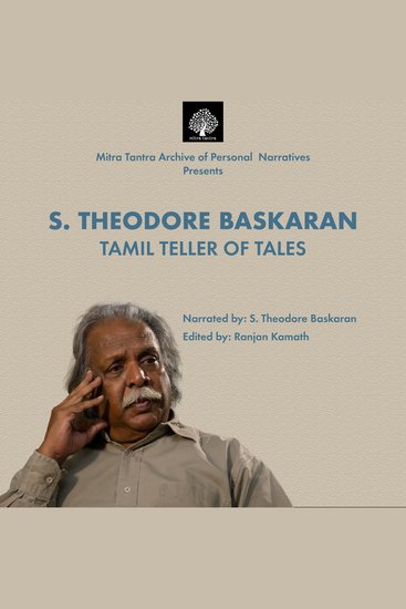 S Theodore Baskaran: Tamil Teller Of Tails - cover