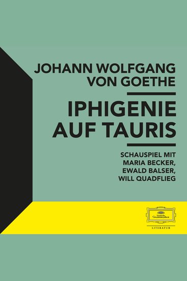 Iphigenie auf Tauris - cover