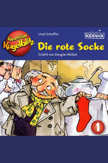 Die rote Socke - Kommissar Kugelblitz Folge 1 (Ungekürzt) - cover