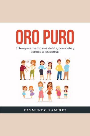 ORO PURO - El temperamento nos delata conócete y conoce a los demás - cover