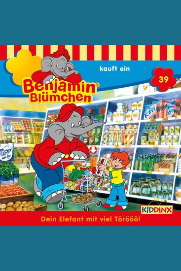 Benjamin Blümchen Folge 39: Benjamin kauft ein - cover