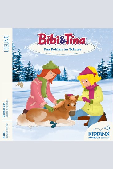 Das Fohlen im Schnee - Bibi & Tina - Hörbuch Folge 9 (Ungekürzt) - cover