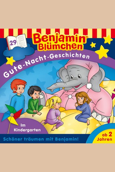 Benjamin Blümchen Gute-Nacht-Geschichten Folge 29: Im Kindergarten - cover