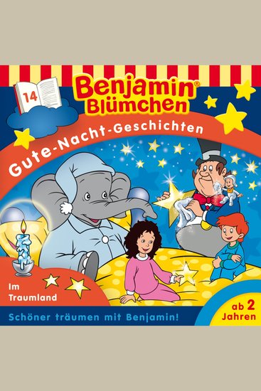 Benjamin Blümchen Gute-Nacht-Geschichten Folge 14: Im Traumland - cover