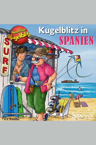 Kommissar Kugelblitz in Spanien (Ungekürzt) - cover