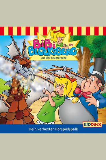 Bibi Blocksberg Folge 119: Bibi und der Feuerdrache - cover