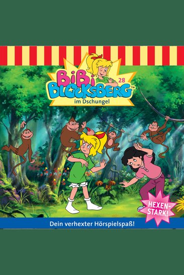 Bibi Blocksberg Folge 28: Bibi im Dschungel - cover