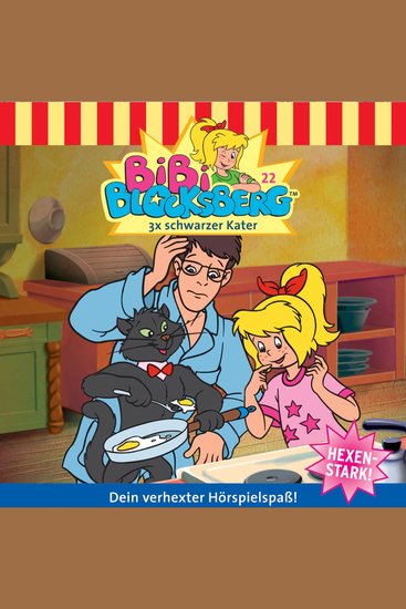 Bibi Blocksberg Folge 22: 3x schwarzer Kater - cover