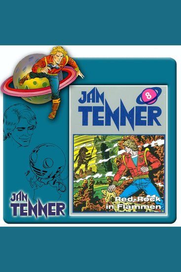 Jan Tenner Folge 8: Red-Rock in Flammen - cover