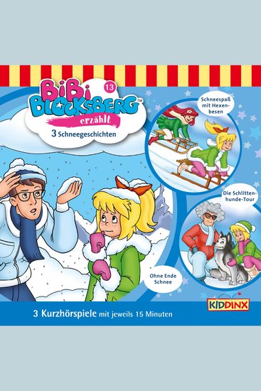 Bibi Blocksberg Bibi erzählt Folge 13: Schneegeschichten - cover