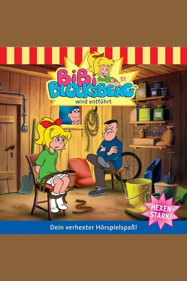 Bibi Blocksberg Folge 51: Bibi wird entführt - cover