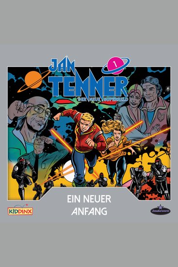 Jan Tenner Der neue Superheld Folge 1: Ein neuer Anfang - cover
