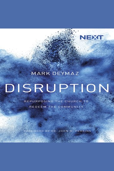 Disruption - Repurposing the Church to Redeem the Community - cover