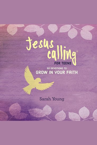 Jesus Calling: 50 Devotions to Grow in Your Faith - cover