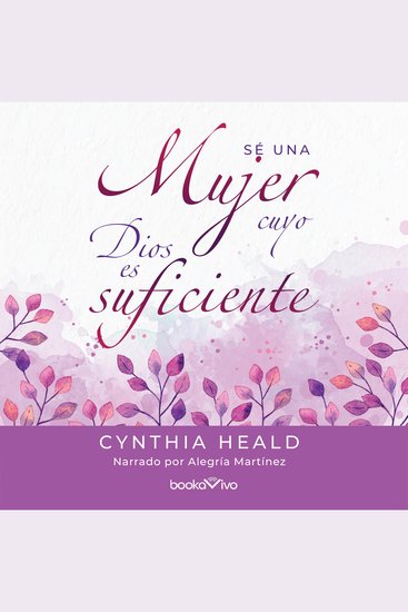 Sé una mujer cuyo Dios es suficiente - cover