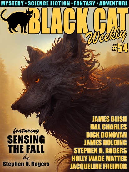 Black Cat Weekly #54 - cover