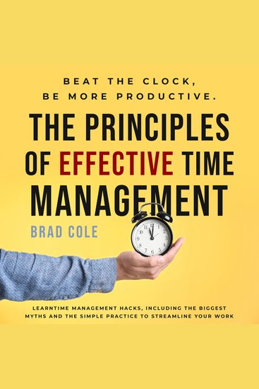 The Principles of Effective Time Management - cover