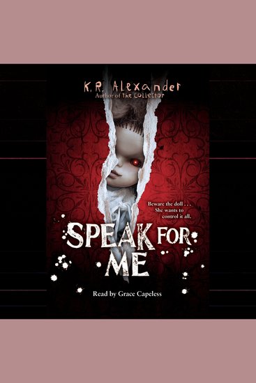 Speak For Me - cover