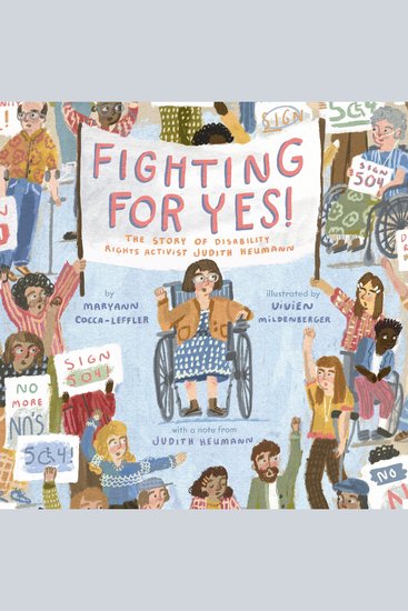 Fighting For YES! (Audio Descriptive) - The Story of Disability Rights Activist Judith Heumann - cover