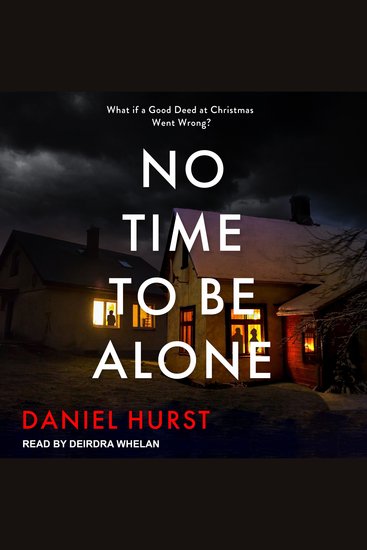 No Time To Be Alone - cover