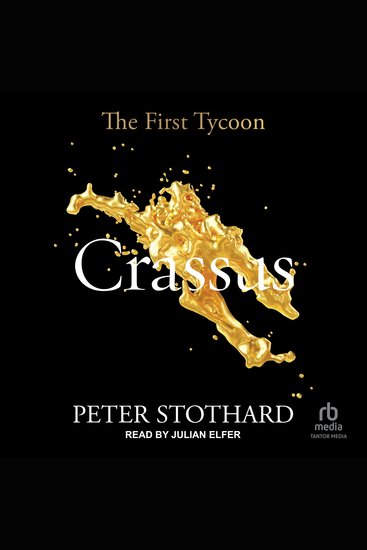 Crassus - The First Tycoon - cover