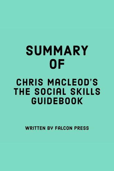 Summary of Chris MacLeod's The Social Skills Guidebook - cover
