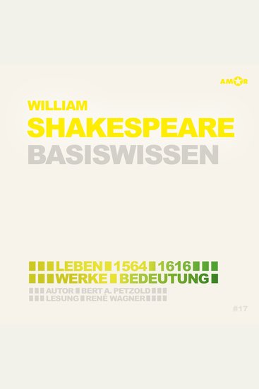 William Shakespeare (1564-1616) - Leben Werk Bedeutung - Basiswissen (Ungekürzt) - cover