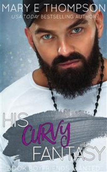 His Curvy Fantasy - A small town curvy girl romance - cover