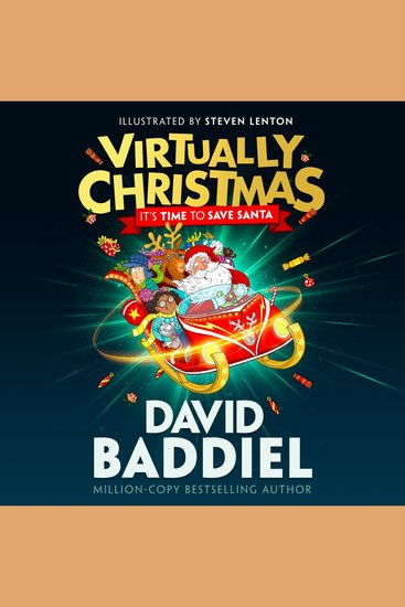 Virtually Christmas: A funny illustrated children’s book from million-copy bestseller David Baddiel – fantastic festive fun for kids! - cover