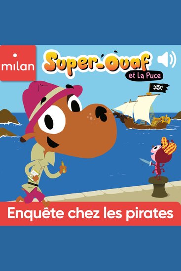 Super-Ouaf chez les pirates - cover