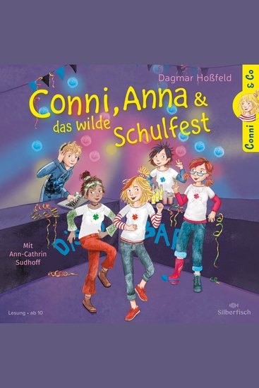 Conni & Co 4: Conni Anna und das wilde Schulfest - cover