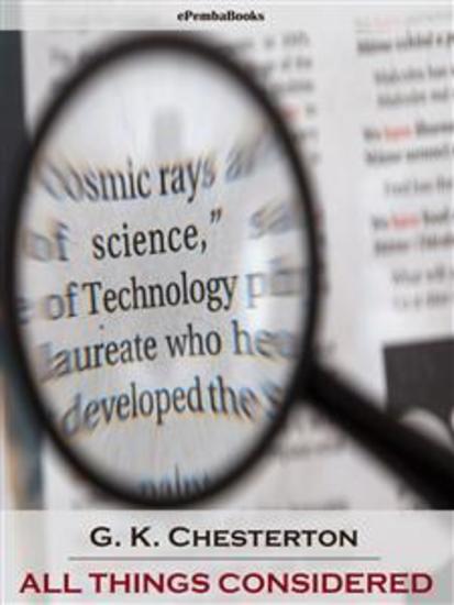 All Things Considered (Annotated) - cover