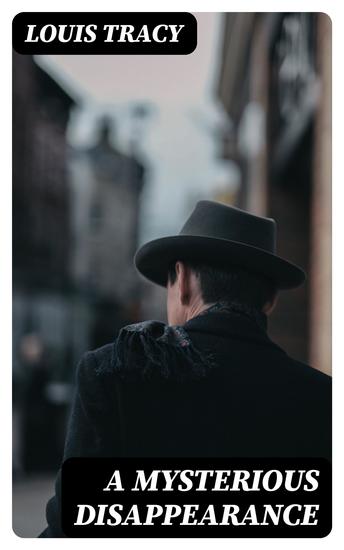 A Mysterious Disappearance - cover