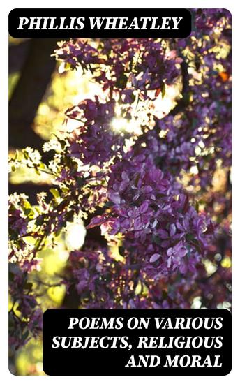 Poems on various subjects religious and moral - cover