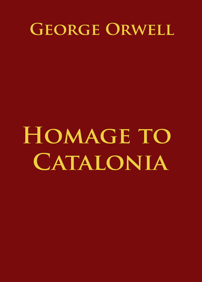 Homage to Catalonia - cover