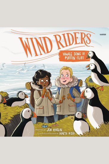 Wind Riders #4: Whale Song of Puffin Cliff - cover