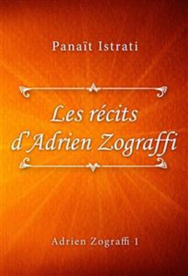 Les récits d’Adrien Zograffi - cover