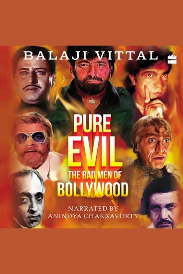 Pure Evil - The Bad Men of Bollywood - cover