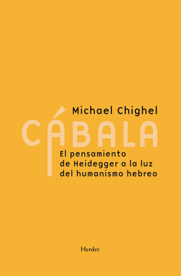 Cábala - El pensamiento de Heidegger a la luz del humanismo hebreo - cover
