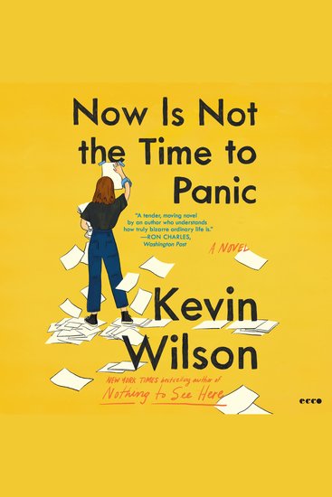 Now Is Not the Time to Panic - A Novel - cover