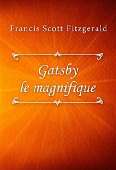 Gatsby le magnifique - cover